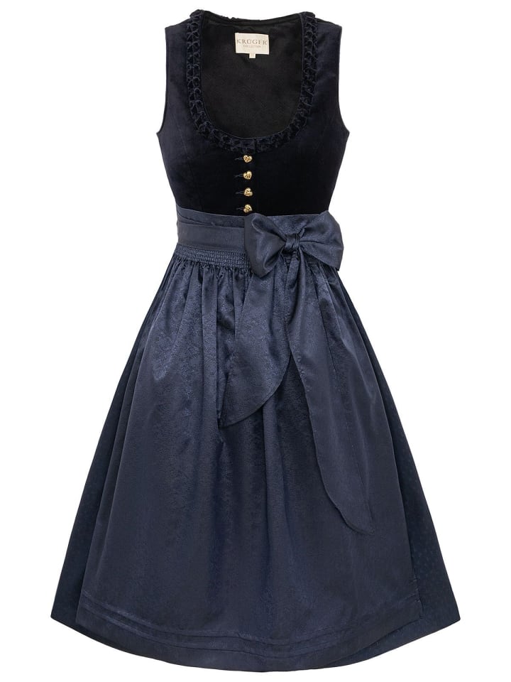 KRÜGER Midi Dirndl AYANA in marine günstig kaufen