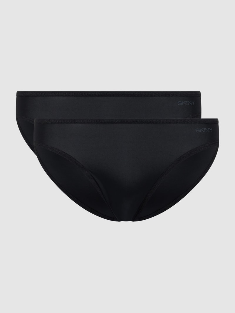 Slip aus Mikrofaser im 2er-Pack Modell 'Every Day In Micro' in schwarz