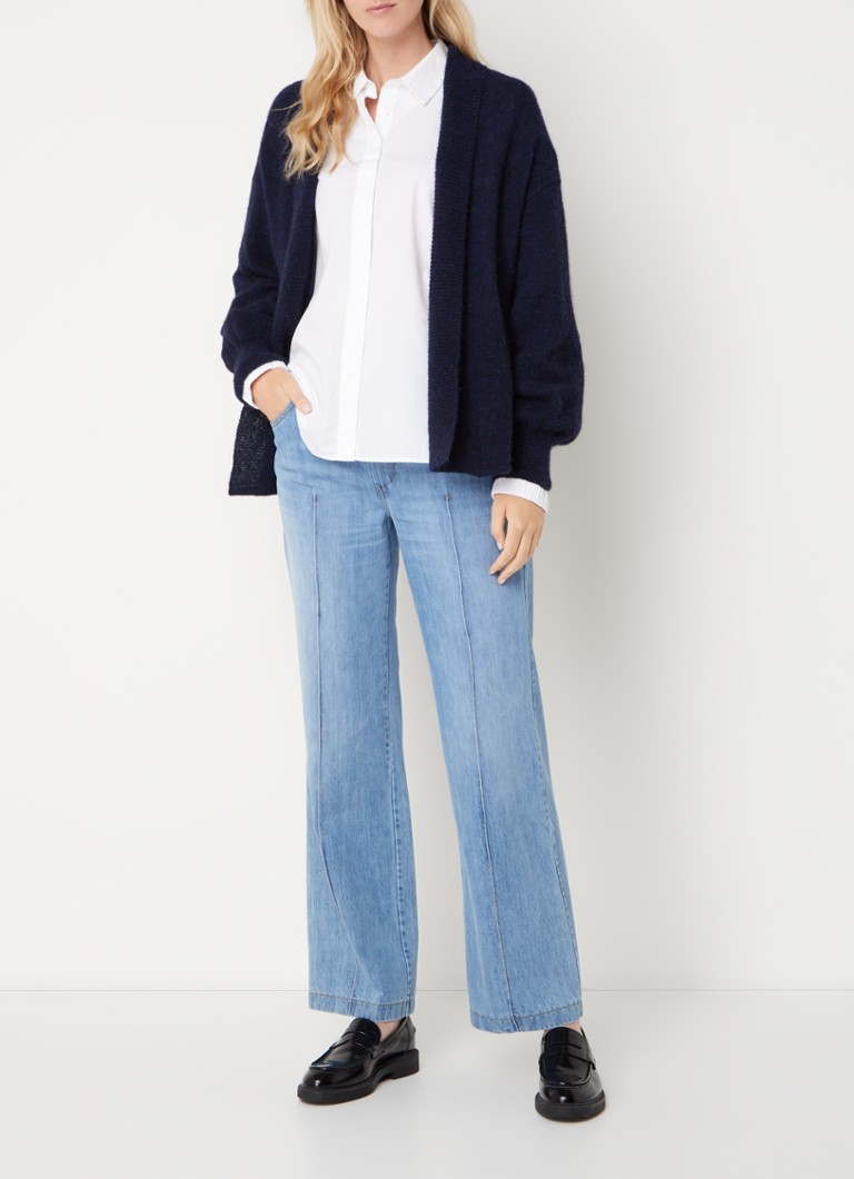 alchemist Jett high waist loose fit jeans with decorative seam