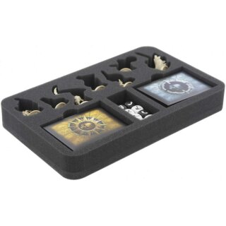 Feldherr 35 mm Schaumstoffeinlage für Warhammer Underworlds Shadespire: Sepulchral Guard/Grabwache
