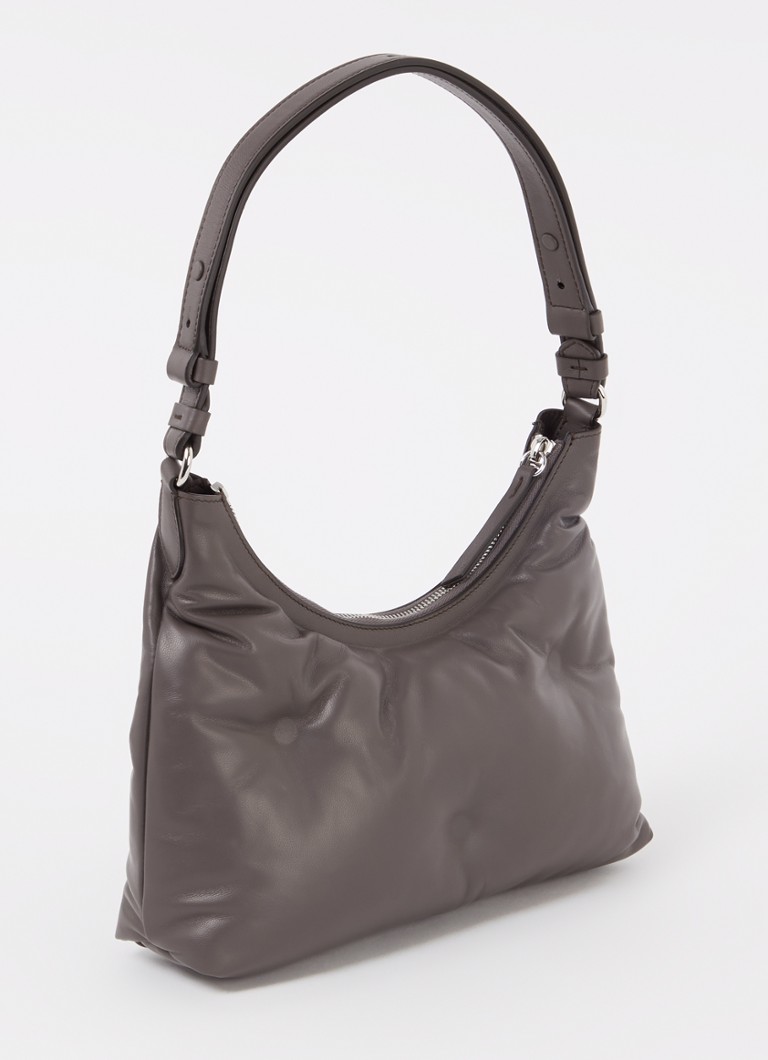 Maison Margiela Glam Scam Small lambskin shoulder bag with logo