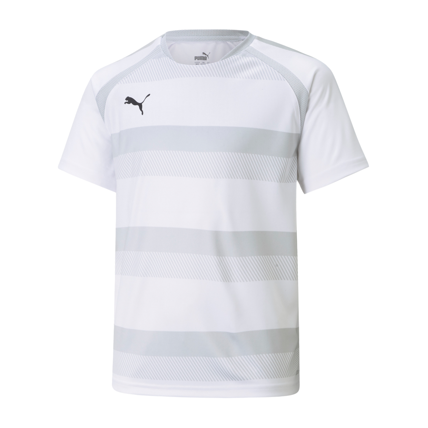 PUMA teamVISION Trikot Kids Weiss Grau F04