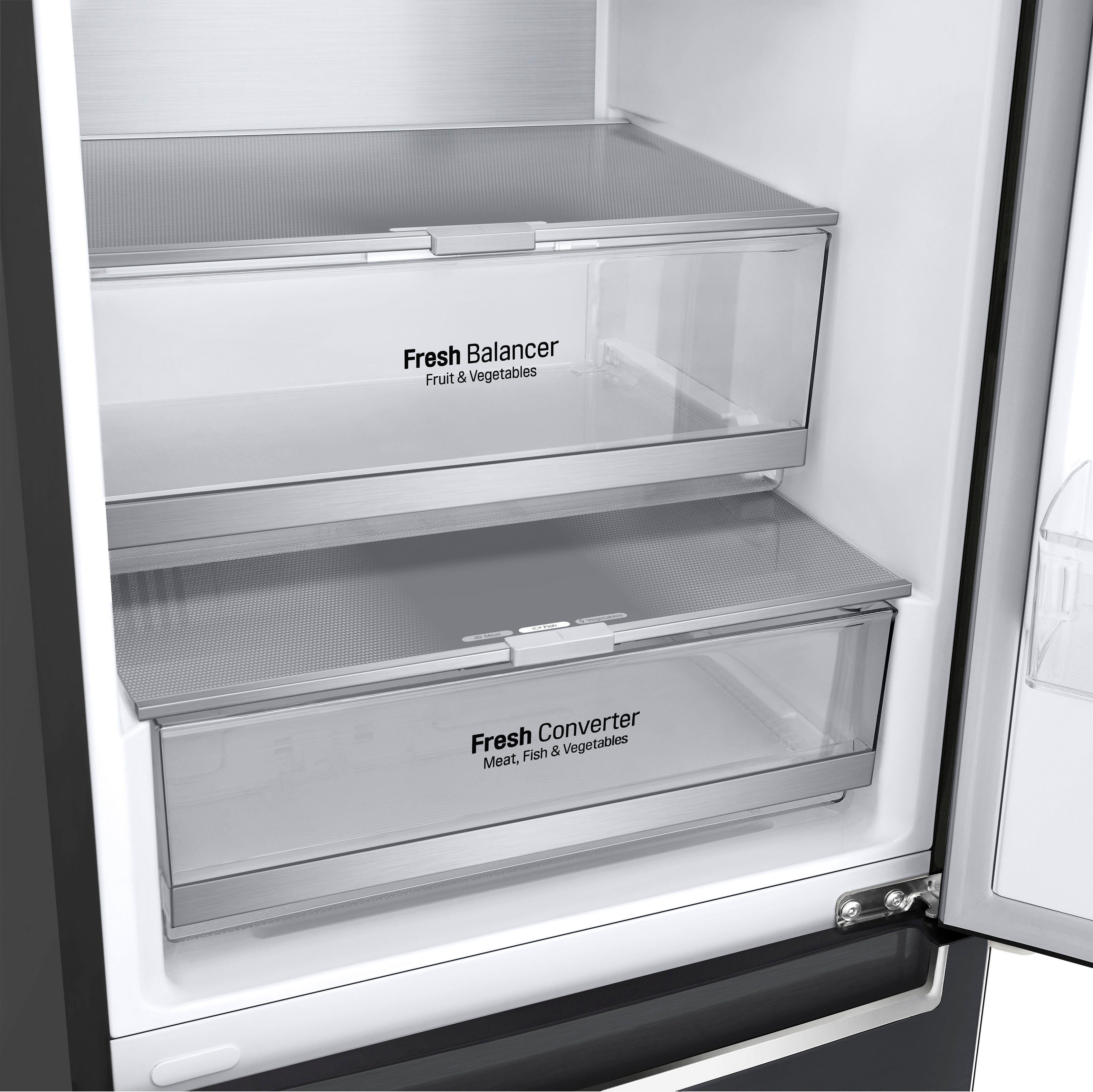 LG Kühl-/Gefrierkombination GBB92MCACP, 203 cm hoch, 59,5 cm breit