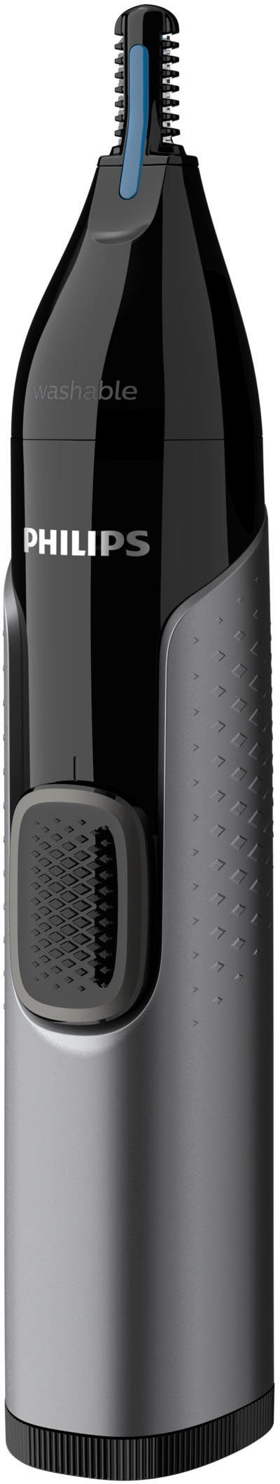 Philips Nasen- und Ohrhaartrimmer NT3650/16, ultimativer Komfort ohne Ziepen