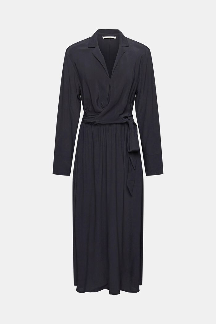 Midikleid mit Bindedetail