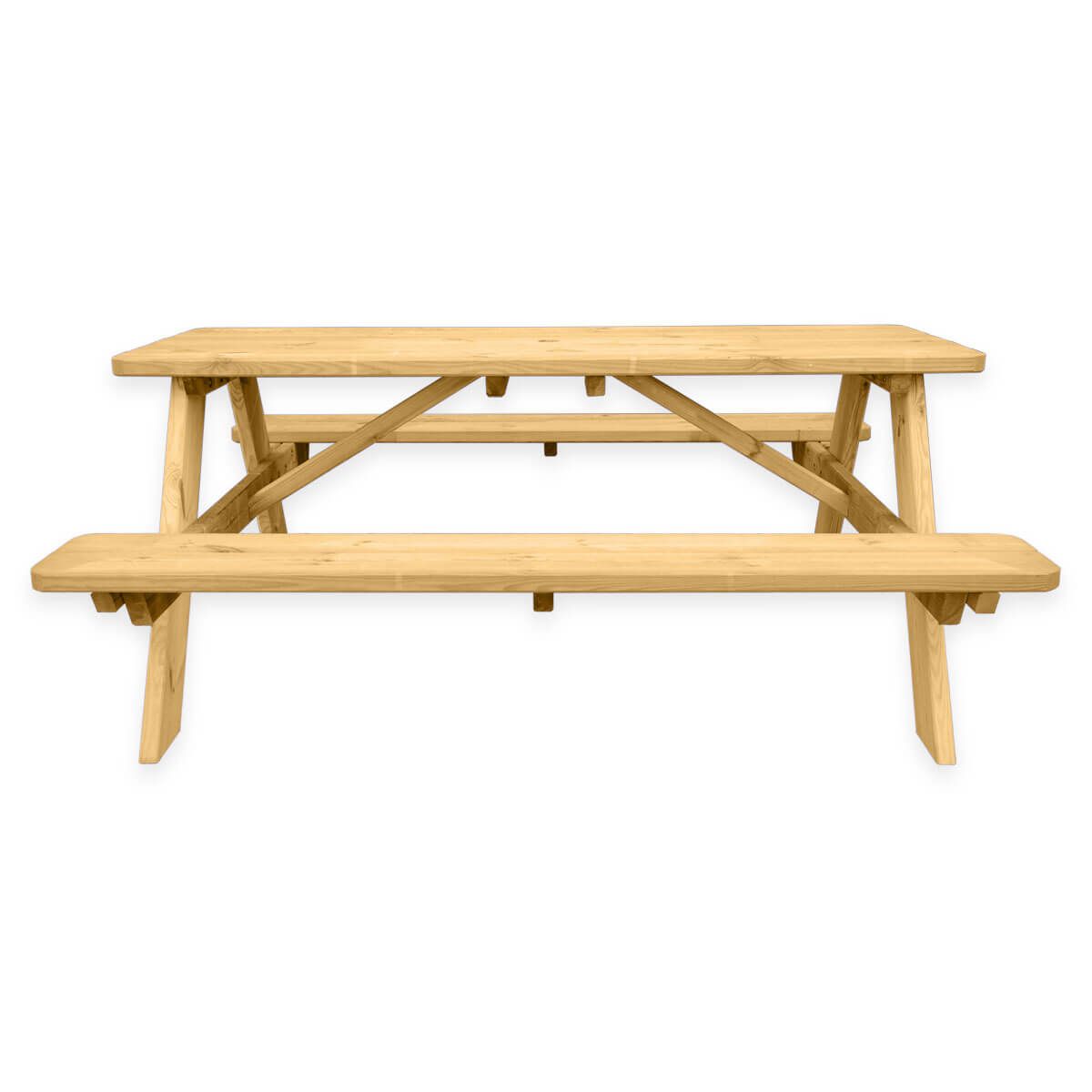 GoedkopePicknicktafels Deluxe 180 Picknicktisch