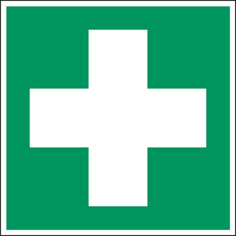 Brady B-7541 E003 Evakuierungs- und Rettungsschilder Laminierter Polyester 148 x 148 mm 1 x Schild/Karte
