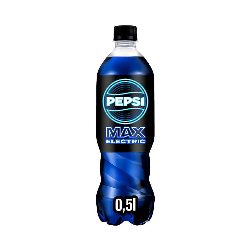 Pepsi Pepsi Max 0,5 l, Electric blue flaske