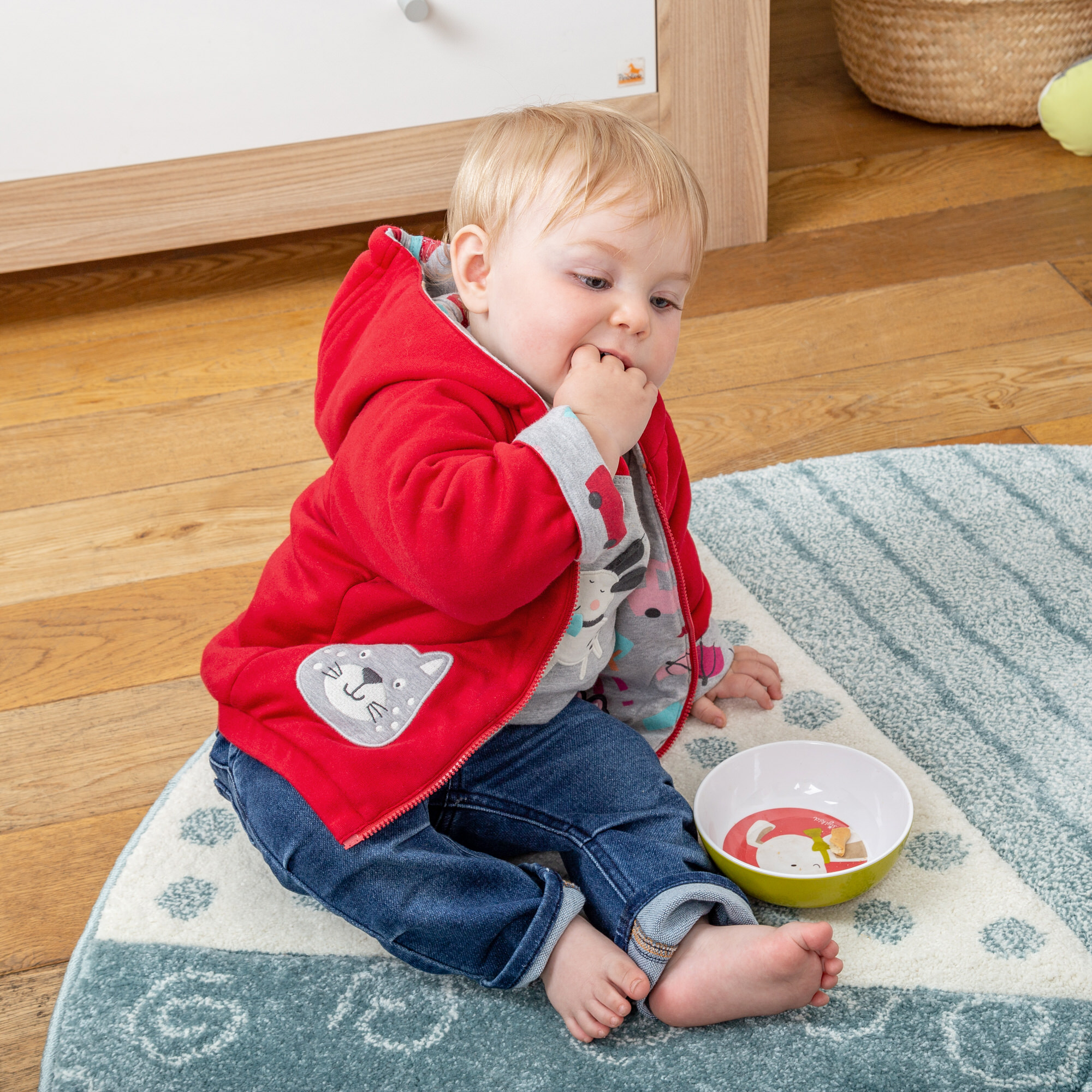 Babyjeans zum Krempeln