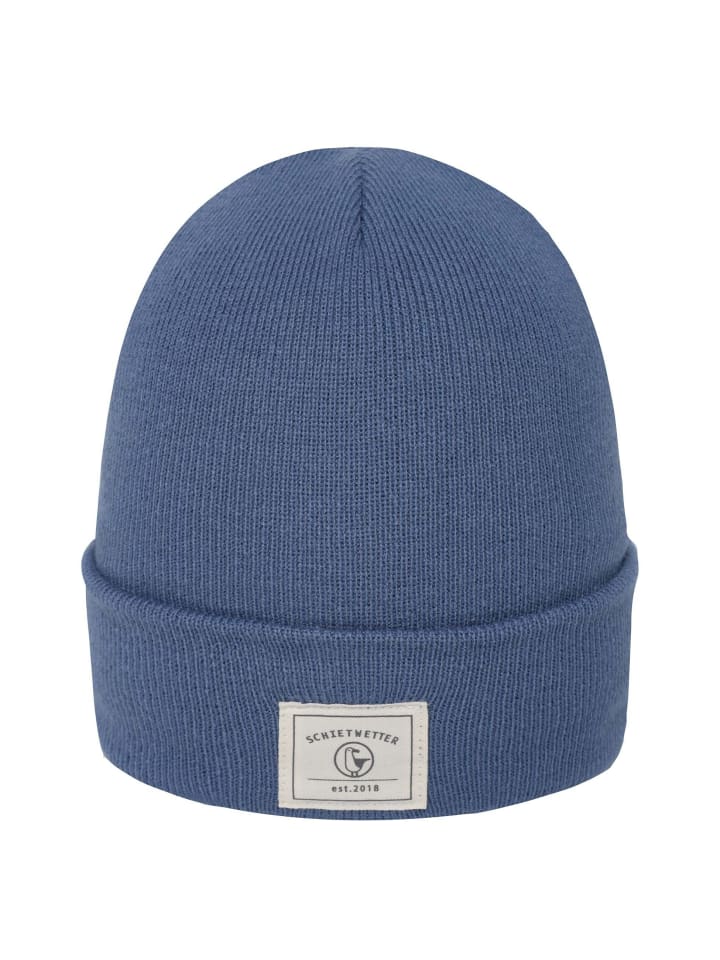 SCHIETWETTER Wintermütze Beanie in rauchblau günstig kaufen onesize