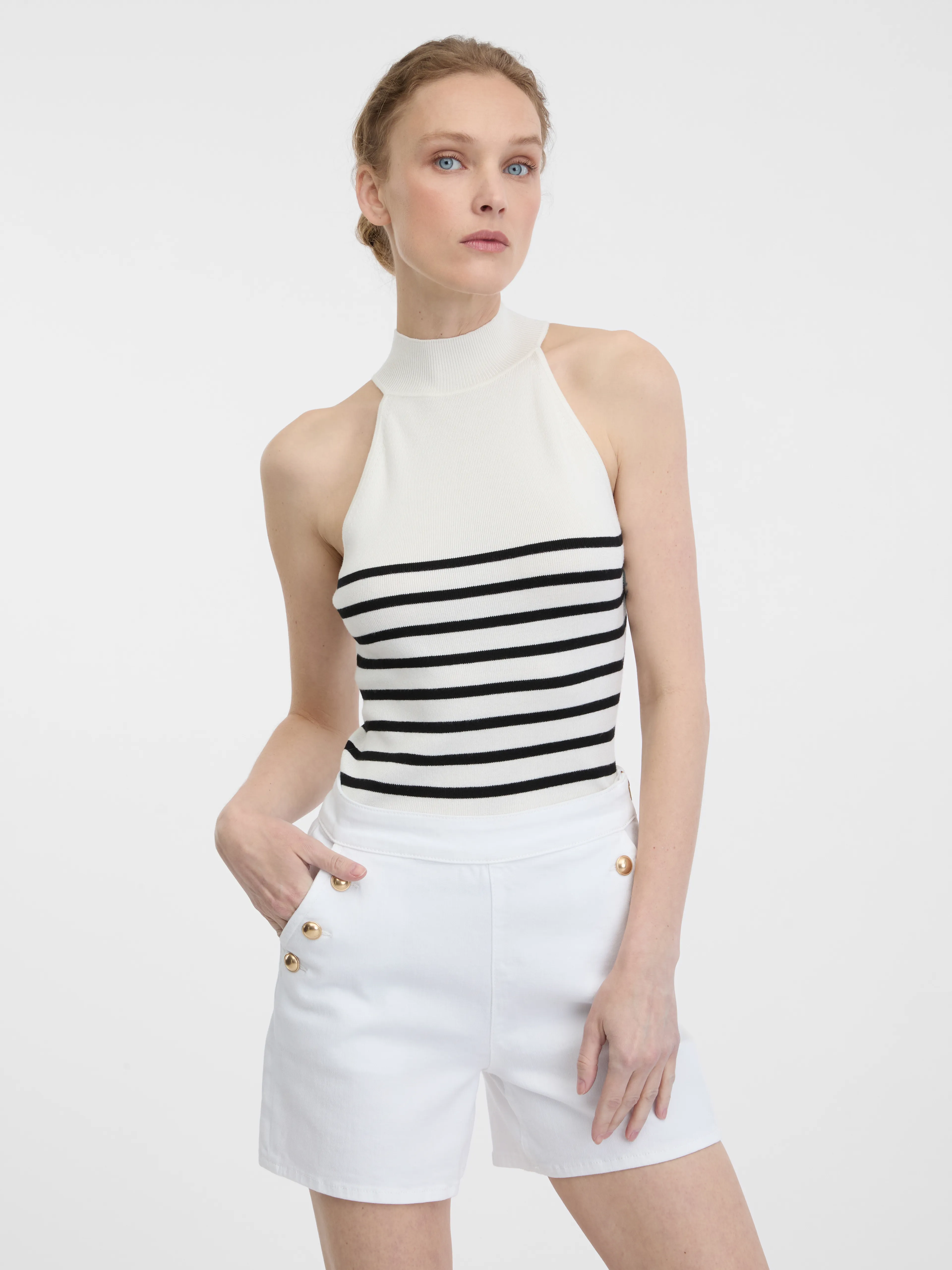 Weißes Damen-Tank-Top ORSAY