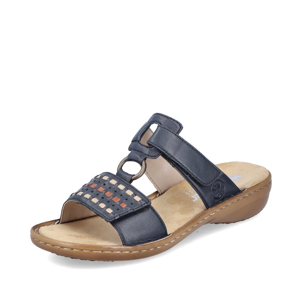 RIEKER Klassische Sandalen blau