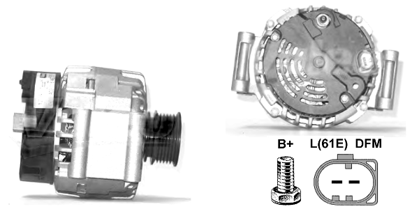 FRIESEN Lichtmaschine Audi 9046160 - ATU