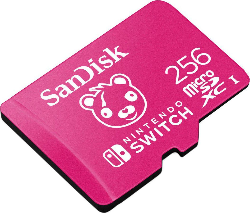 Sandisk microSDXC™-Karte für Nintendo Switch™ Fortnite Edition Speicherkarte (256 GB, 100 MB/s Lesegeschwindigkeit)
