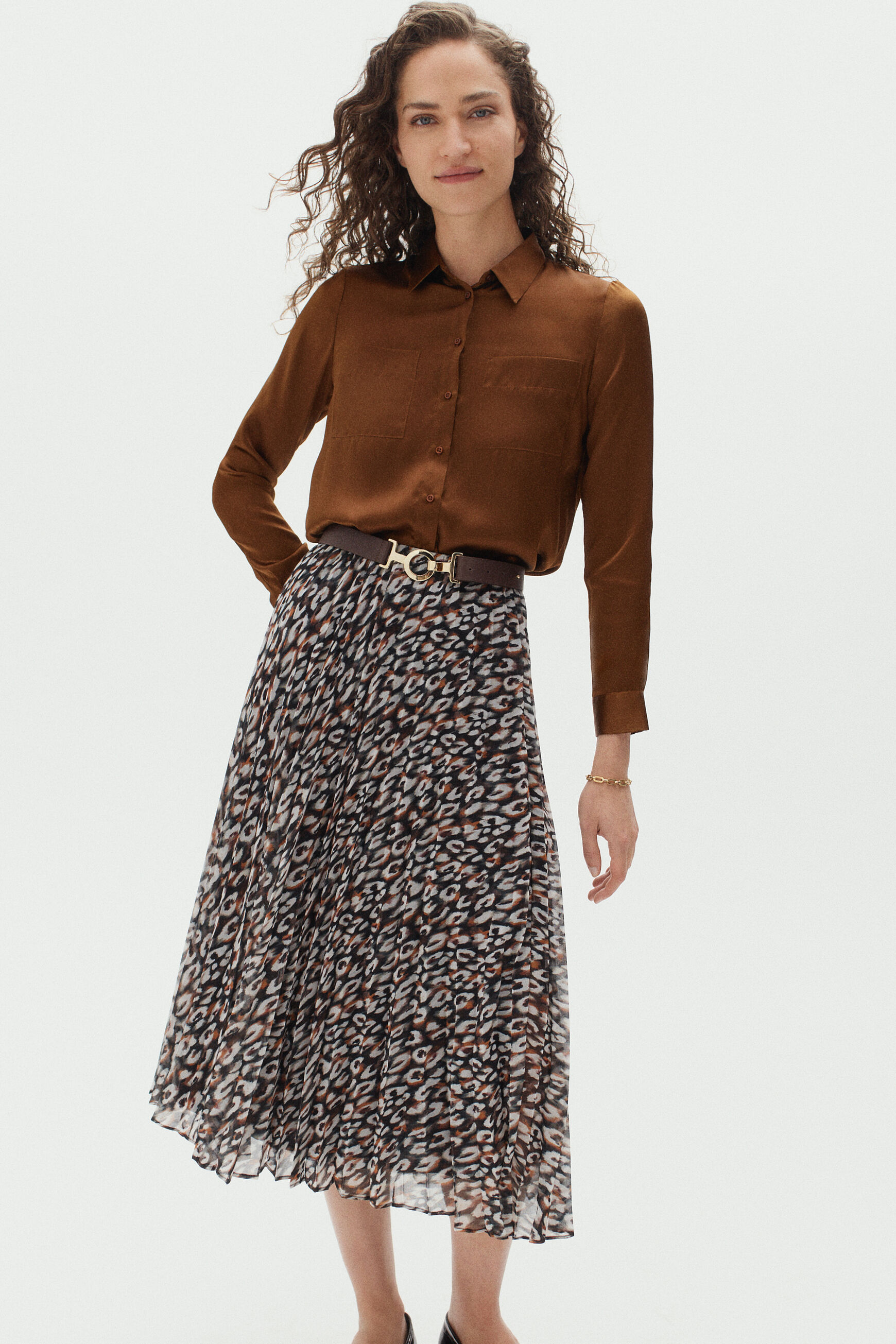 jupe nala noir femme