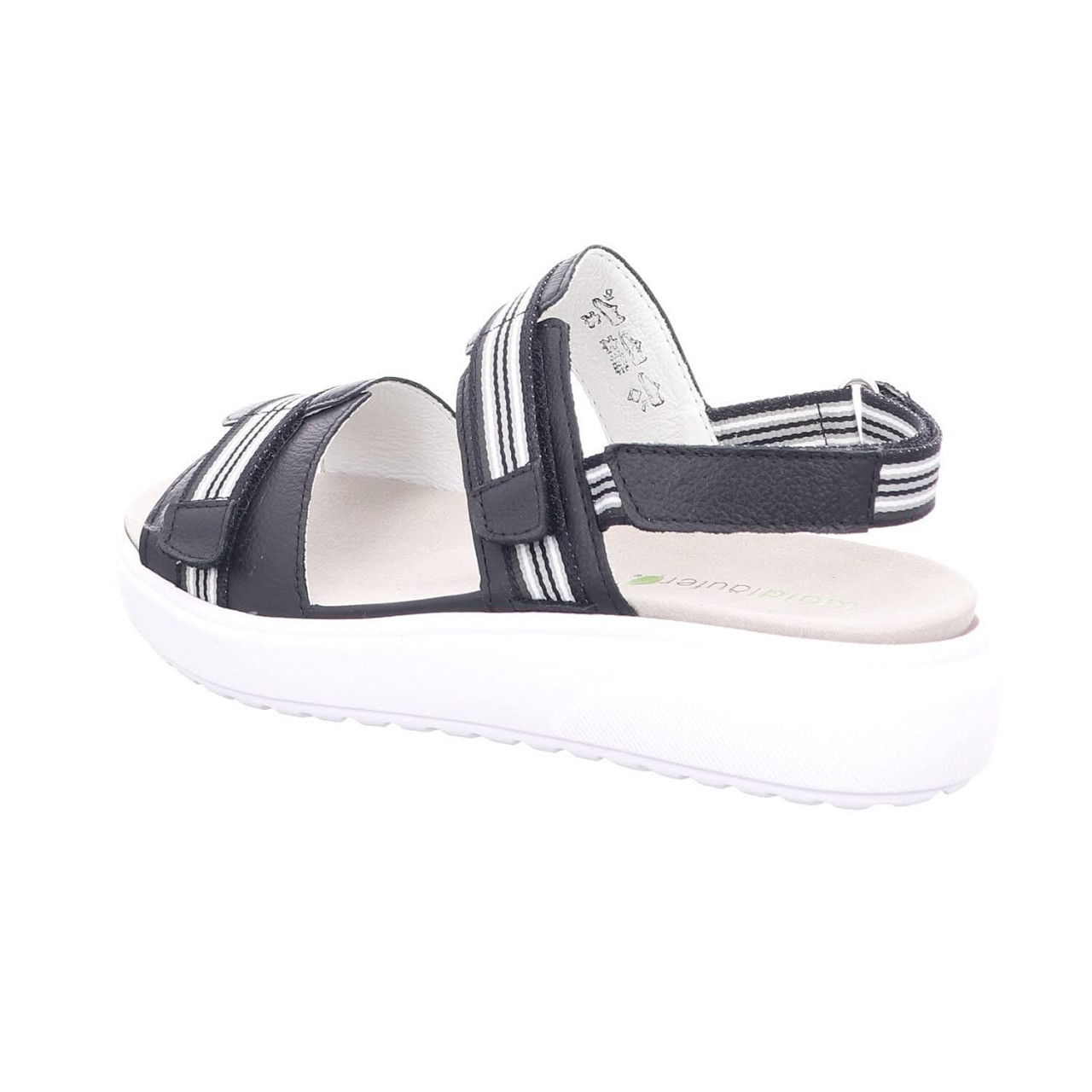 WALDLÄUFER Klassische Sandalen schwarz H-Vera
