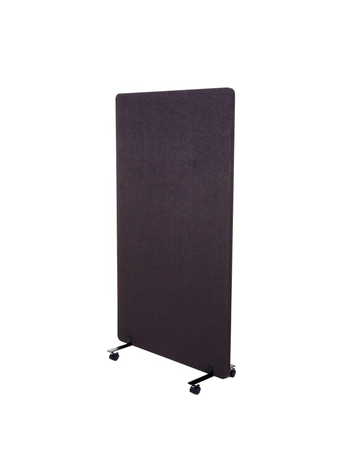 MCW Akustik-Trennwand G77, 147x80cm braun-grau günstig kaufen onesize