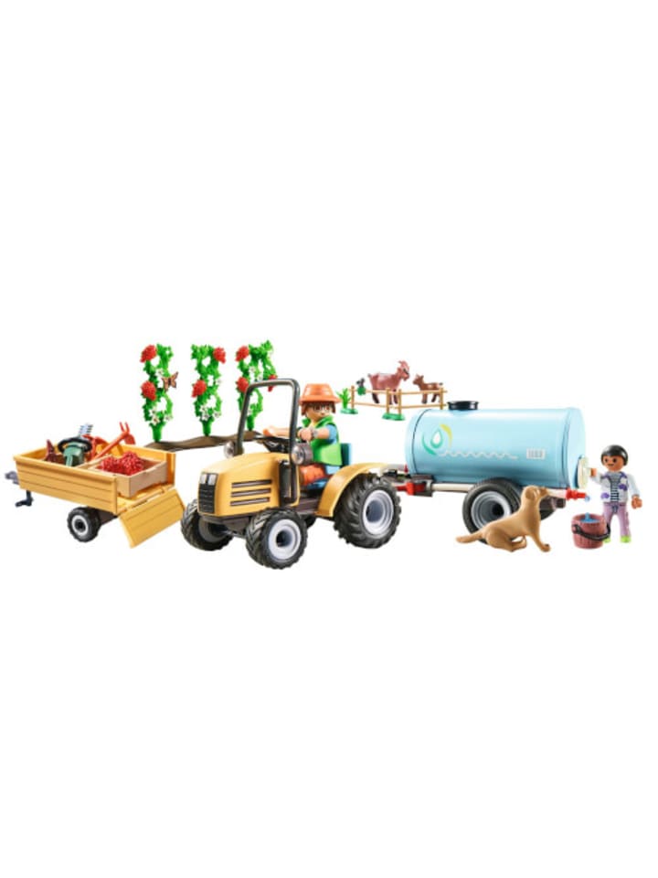 Playmobil Spielfigur Set Country Traktor mit Anhänger und Wassertank, 4-10 Jahre günstig kaufen onesize