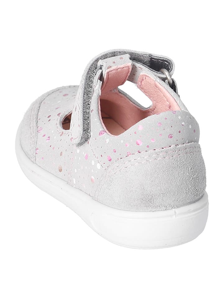 PEPINO Leder-Sneakers in Grau günstig kaufen