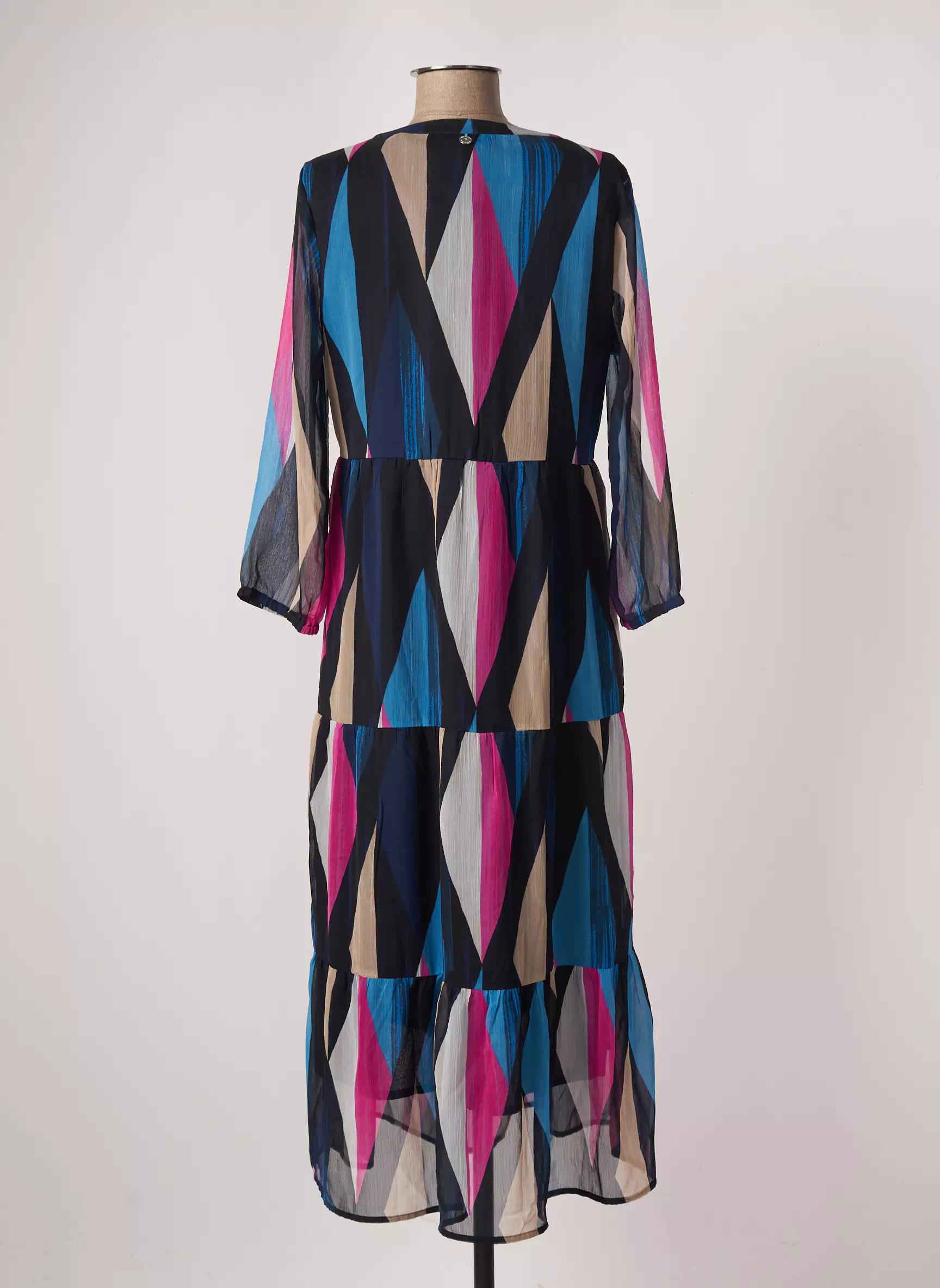 Street One Robes Longues Femme couleur bleu