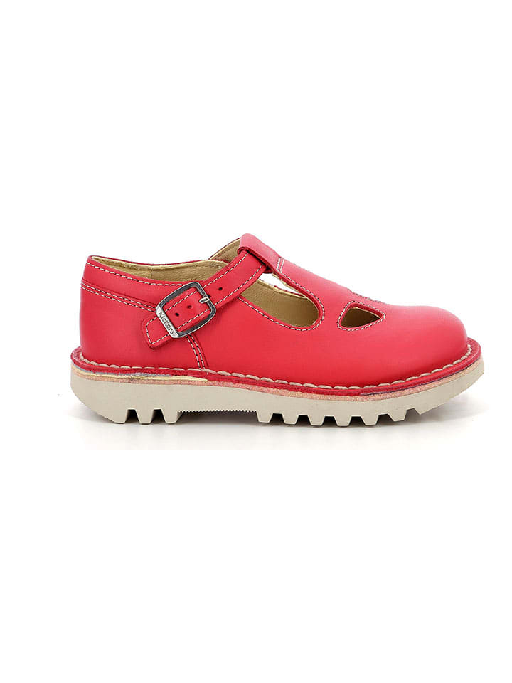 Kickers Leder-Ballerinas 
