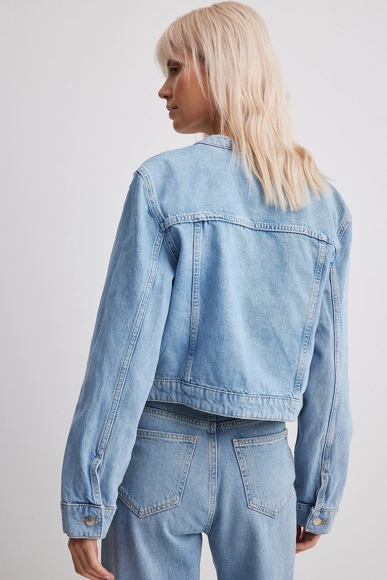 Biker-Denim-Jacke
