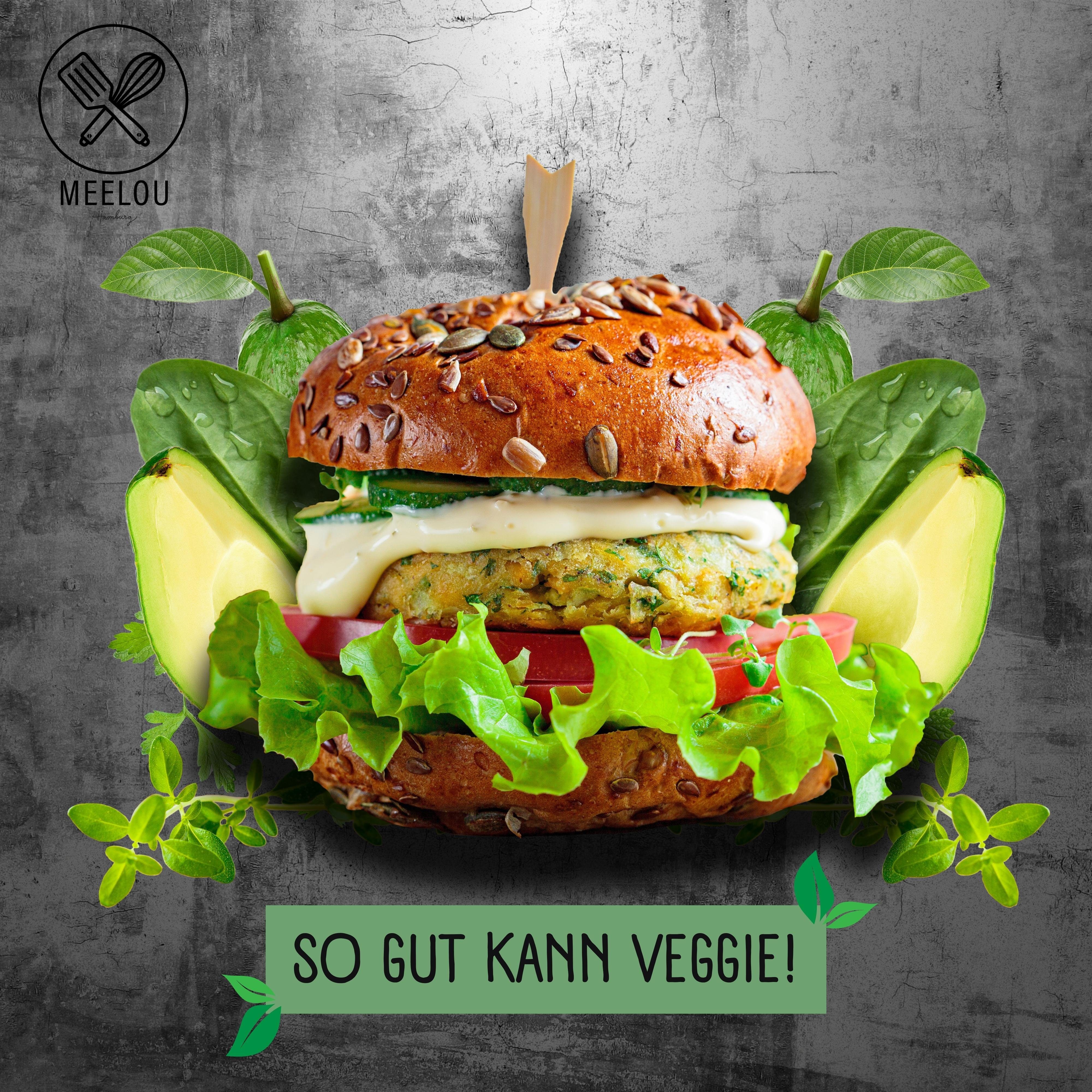 riijk Burgerpresse Hamburgerpresse, Kunststoff, Burgerpresse Set mit Pattie-Trenner und Rezepten