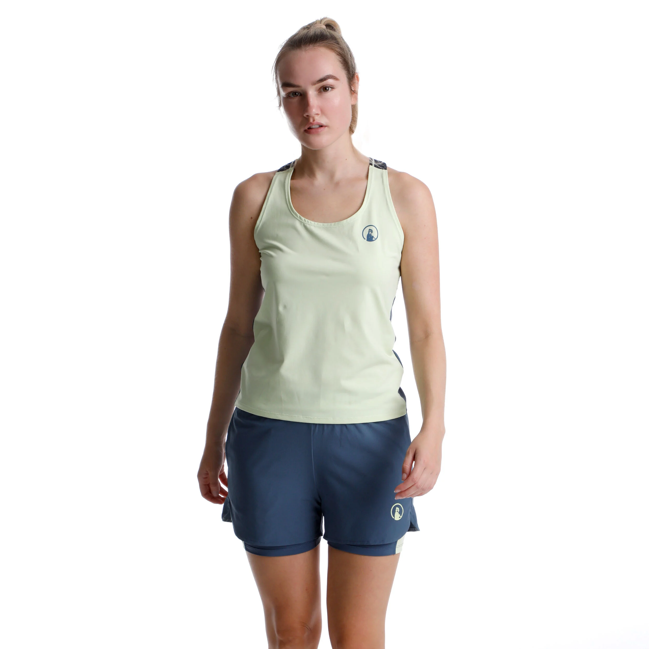 Perspectives Serve & Volley Tank-Top Damen - Limette