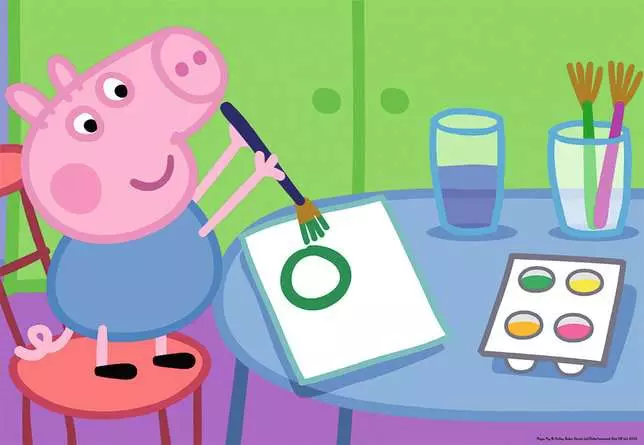 Kinderpuzzle ab 4 Jahren - Peppa in der Schule - 24 Teile