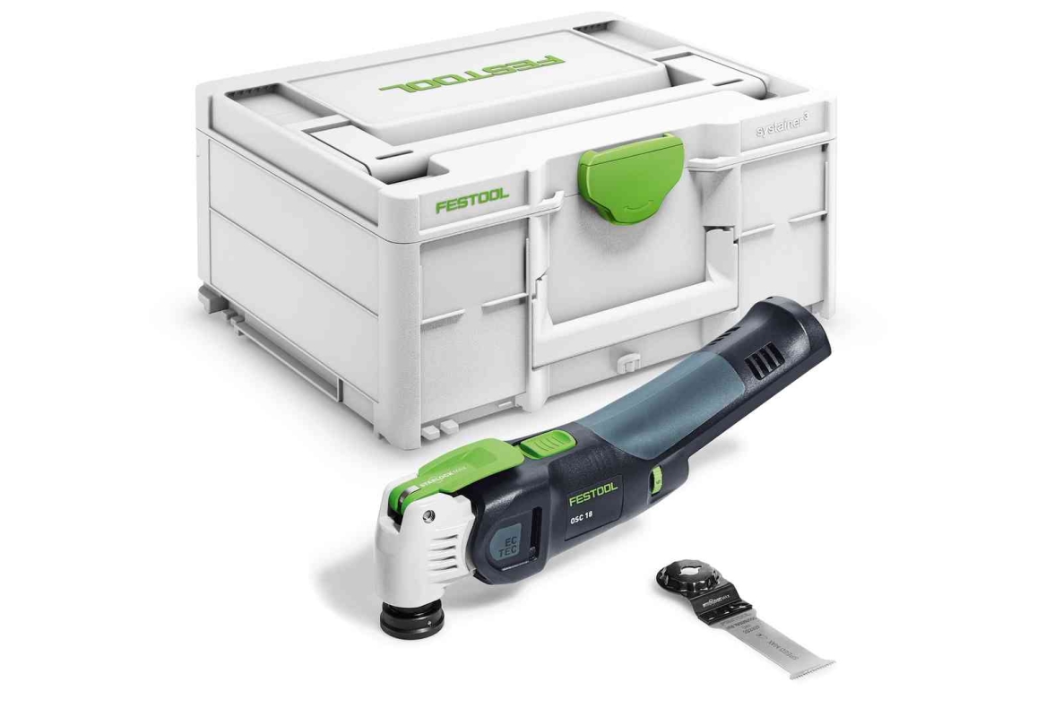 Festool 576591 OSC 18 E-Basic VECTURO oscylacyjna maszyna akumulatorowa bez akumulatorów i ładowarki