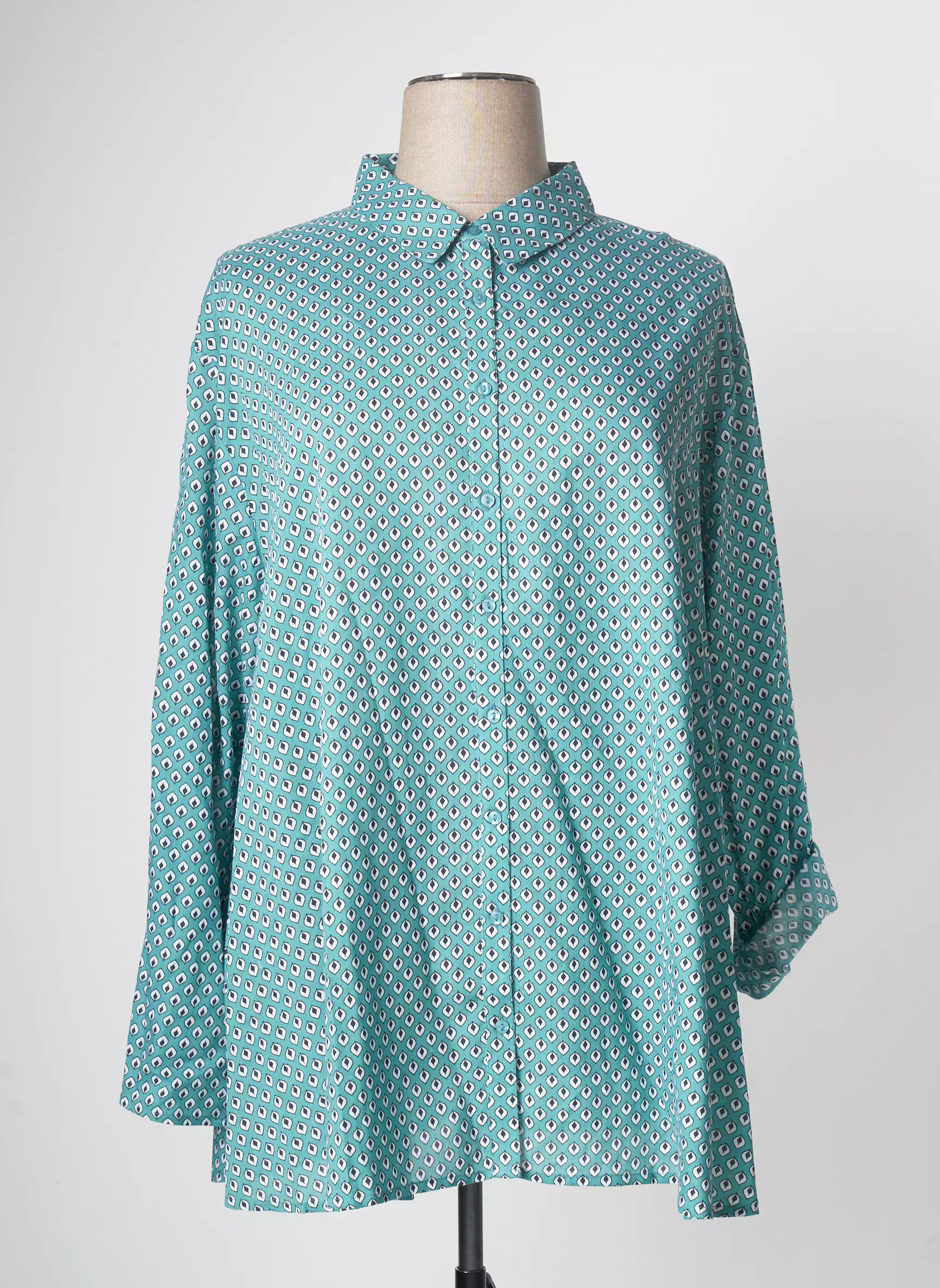 Blancheporte Chemisiers Femme couleur vert