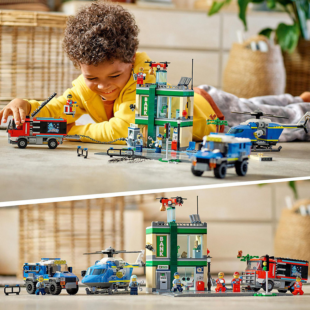 LEGO® City 60317 Banküberfall mit Verfolgungsjagd