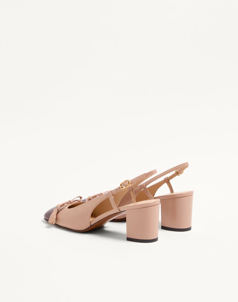 Bomba Slingback de pele de cabra Valet Du Roi 60 mm