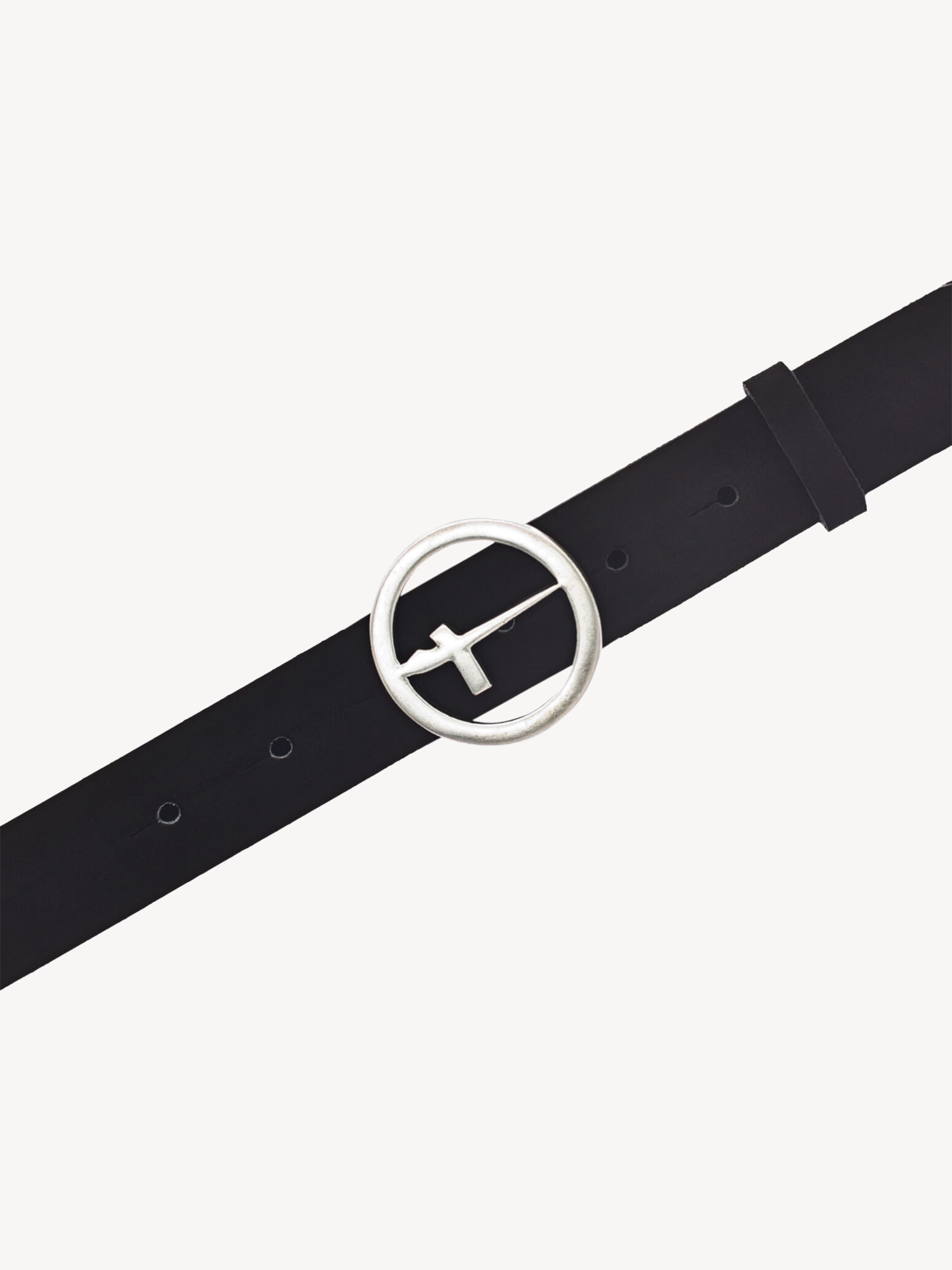 Ceinture en cuir - noir