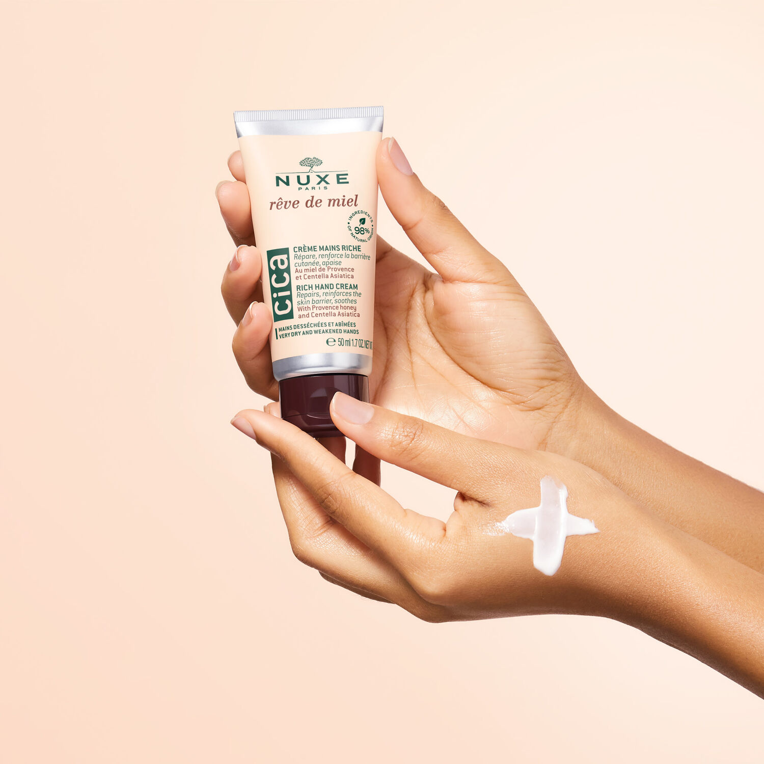Nuxe CICA Crème mains riche Rêve de Miel® - Peaux très sèches - 50ml