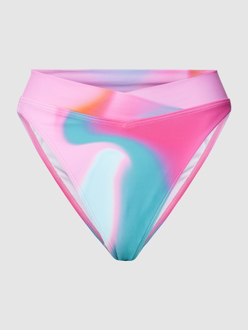 Bikini-Slip mit Farbverlauf in pink