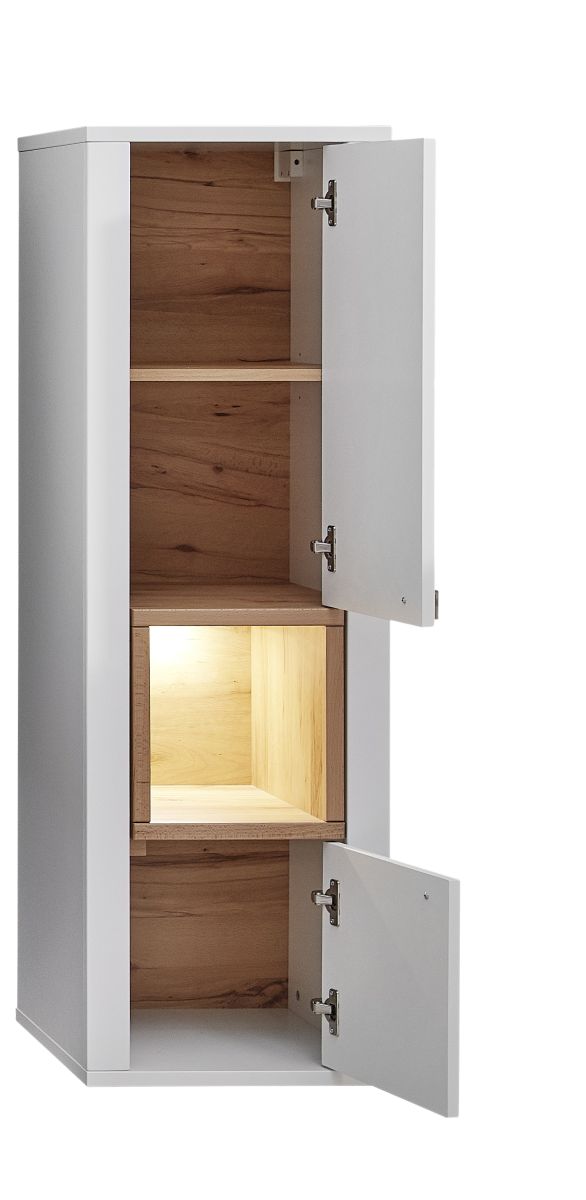 Hängeschrank Serpio Weiß 42x133x41cm