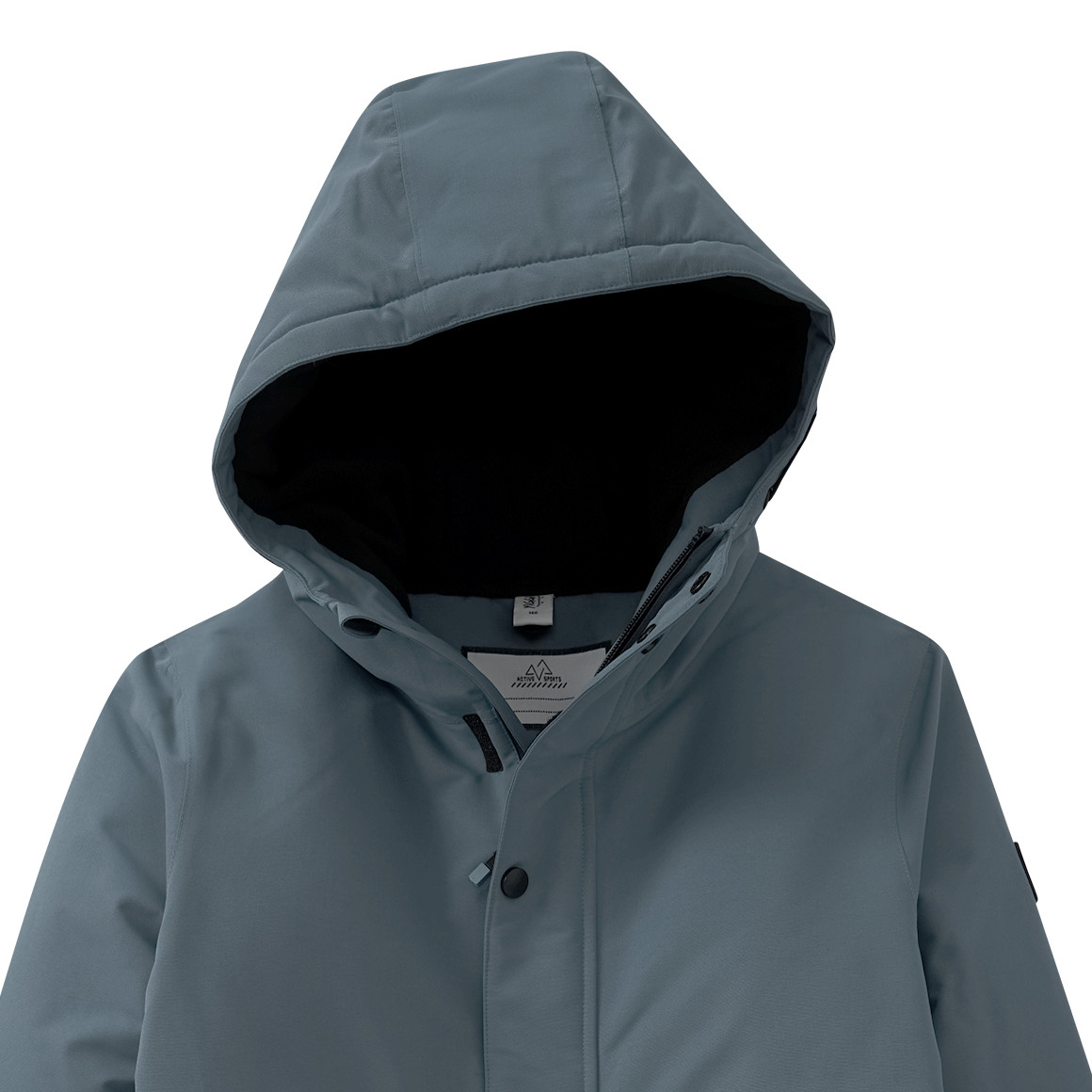 Kinder Schneejacke mit Schneefang