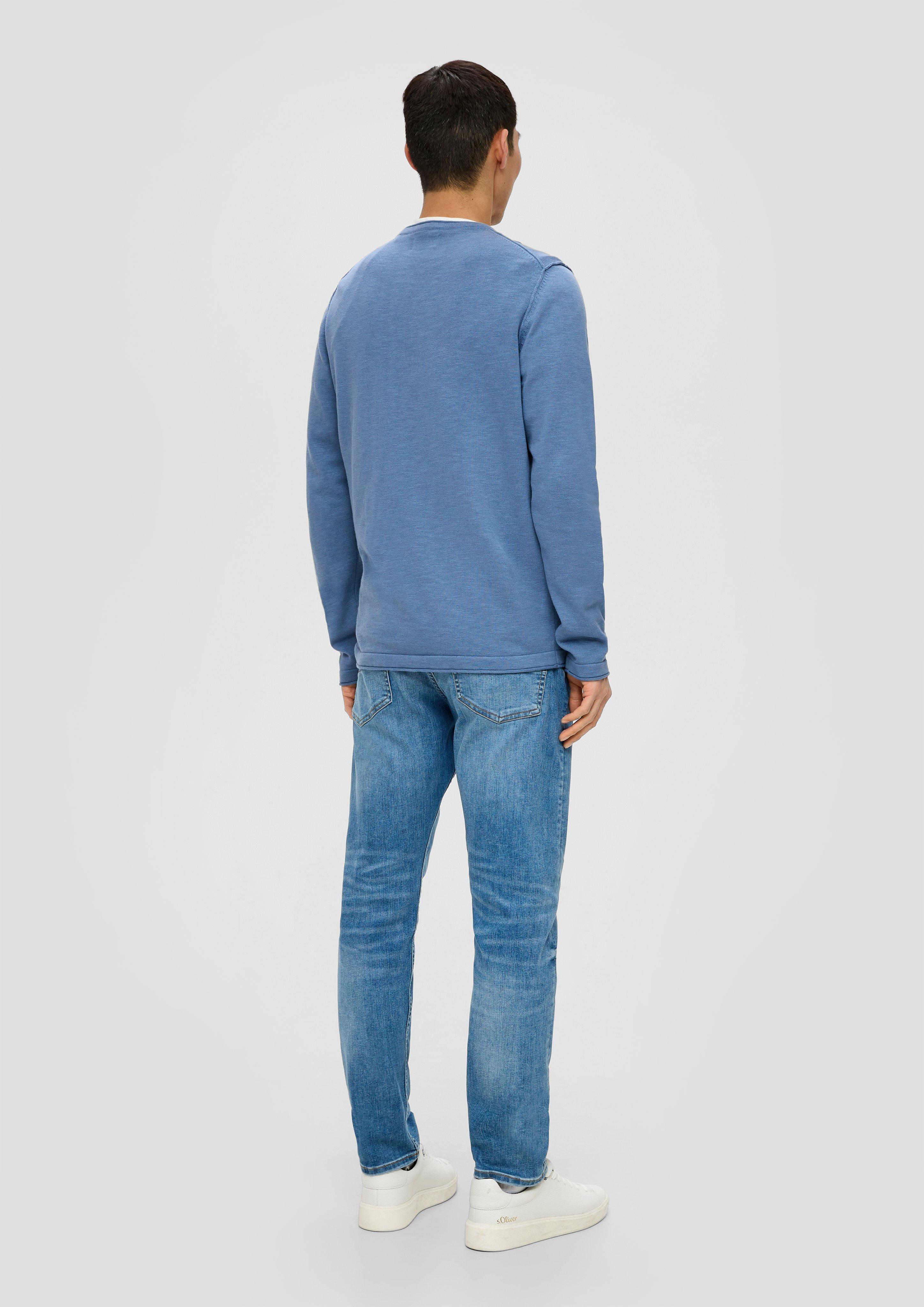 Strickpullover mit Rollkante  2141098-5402