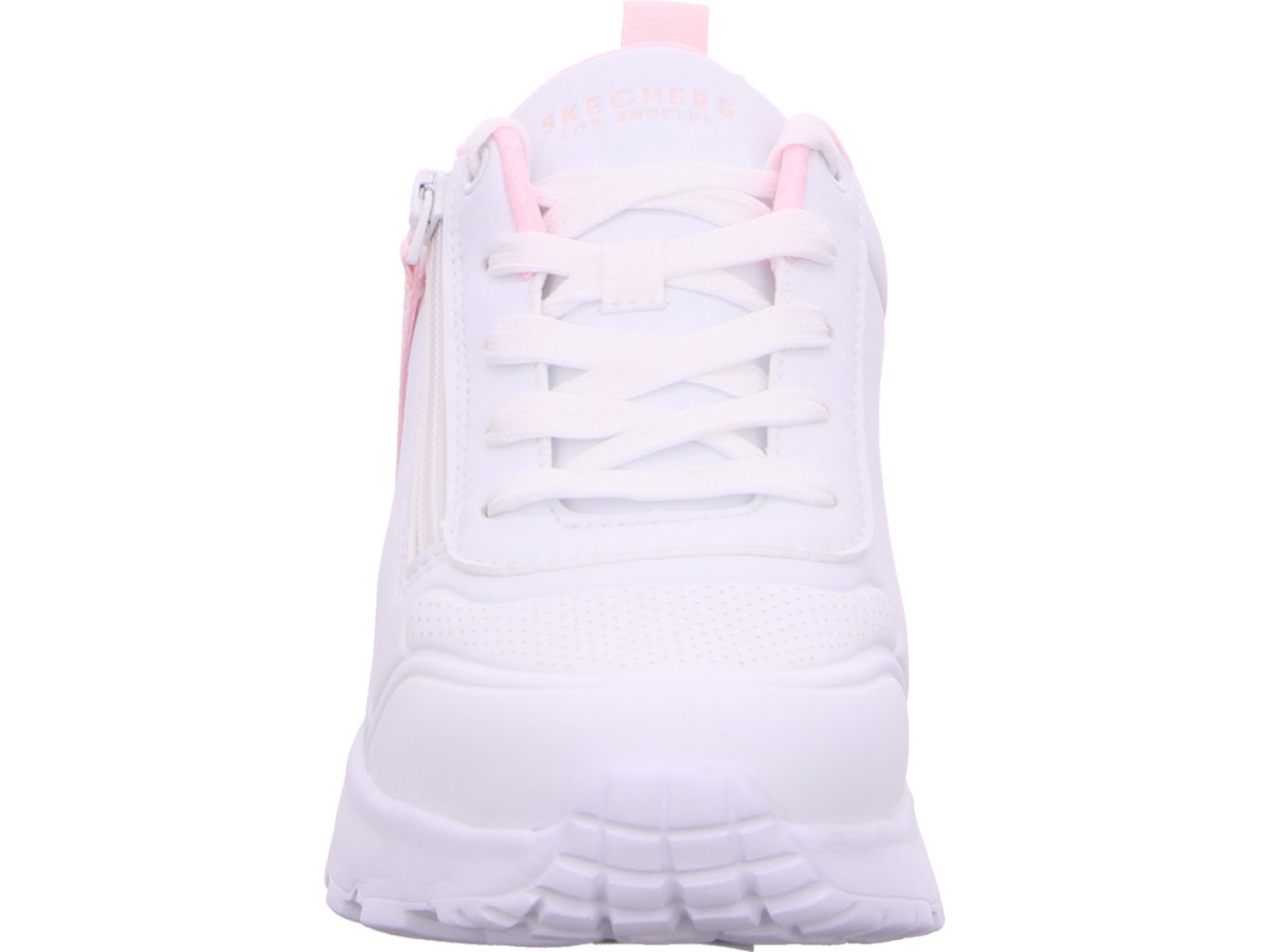 SKECHERS Freizeit Schnürer weiss Uno Lite - EASY ZIP