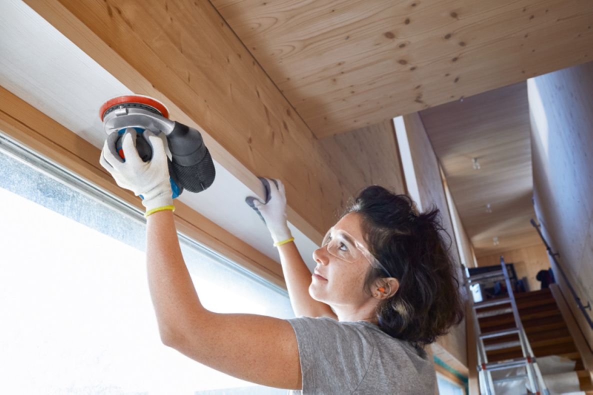 Bosch Blue 0601372200 GEX 18V-125 Professional Orbitální bruska 125 mm 18V bez baterií v L-Boxxu
