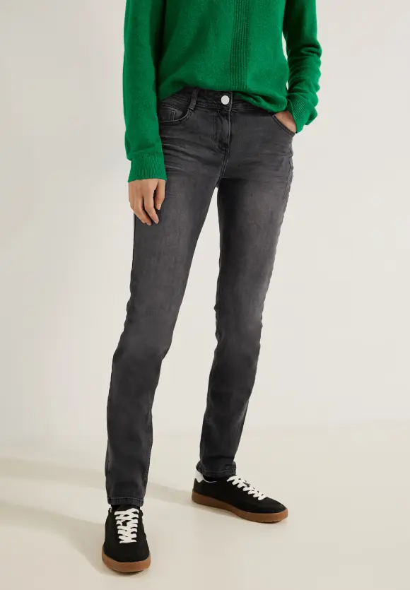 CECIL Schwarze Jeans