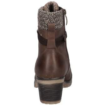 Relife Schnürstiefelette in braun