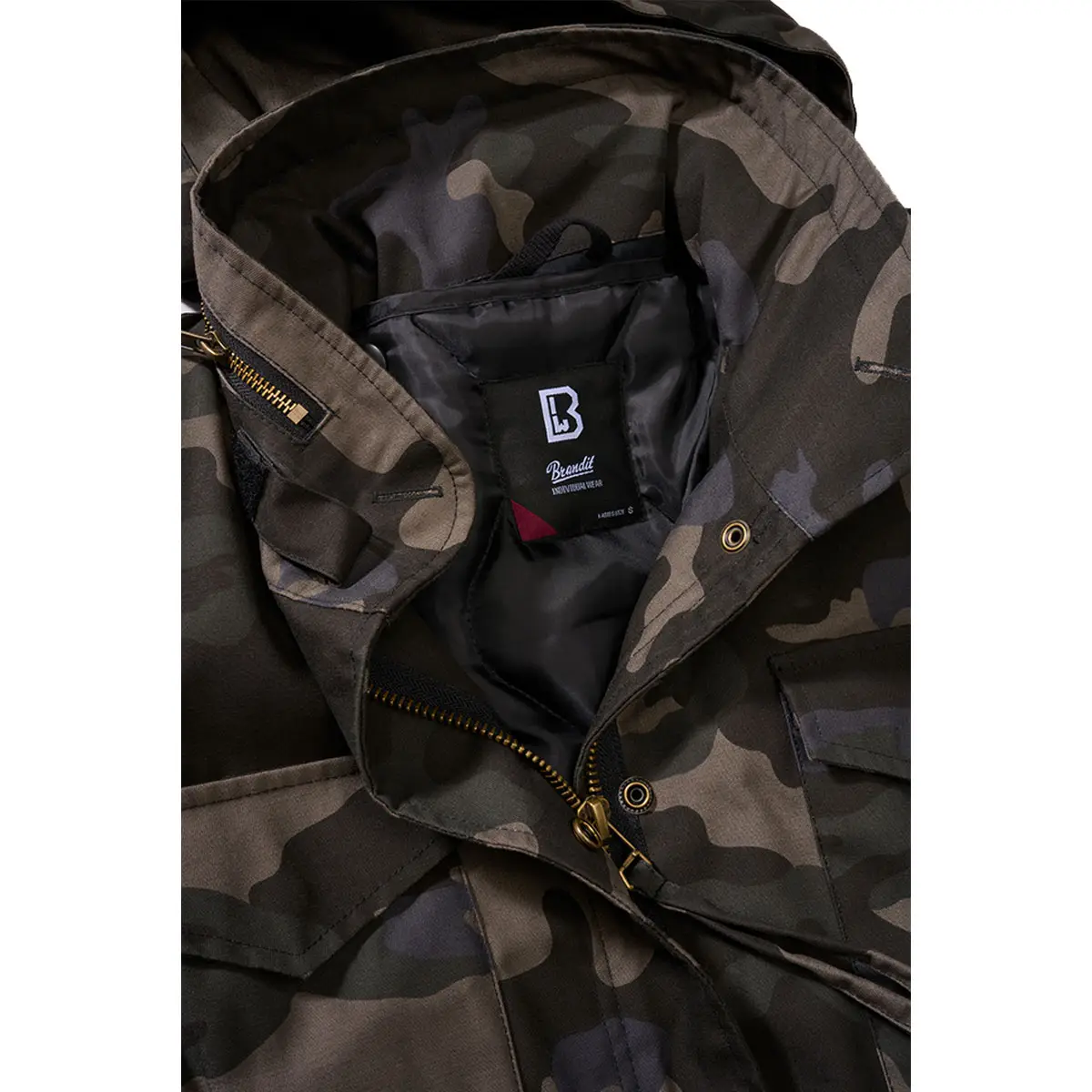 Ladies M65 Jacke mit Futter darkcamo