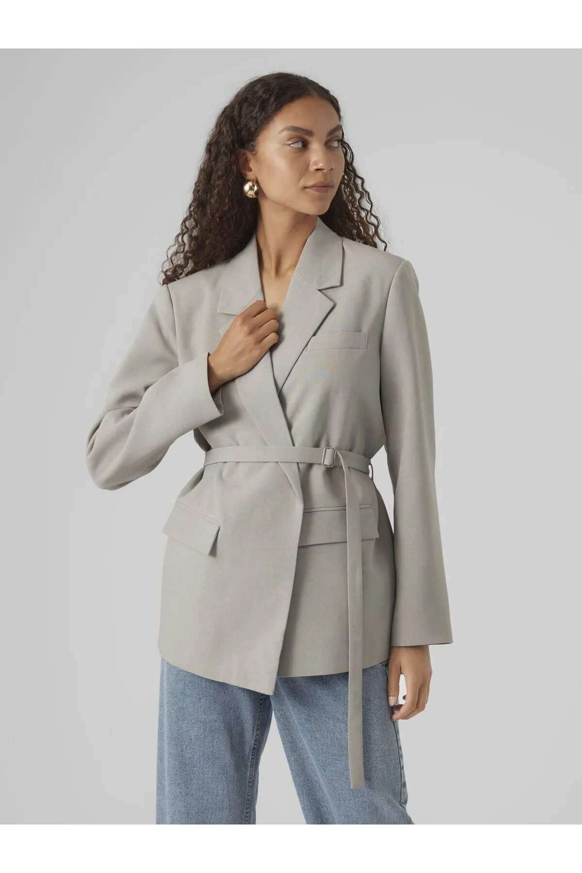 Vero Moda  Blazer - Grau - Regular Fit
