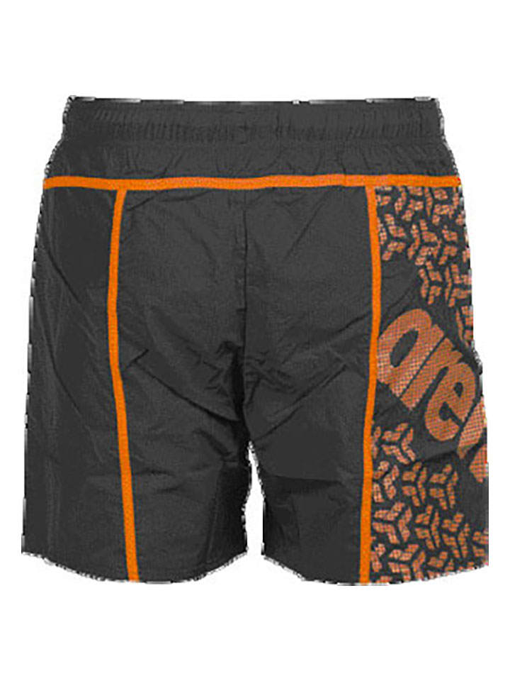 Arena Badeshorts in Anthrazit/ Orange günstig kaufen