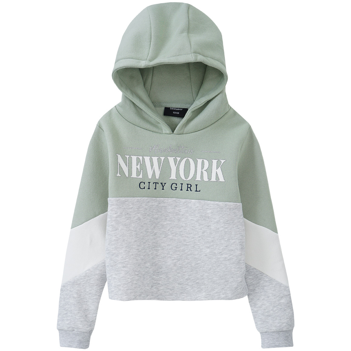 Mädchen Hoodie mit glitzernden Akzenten