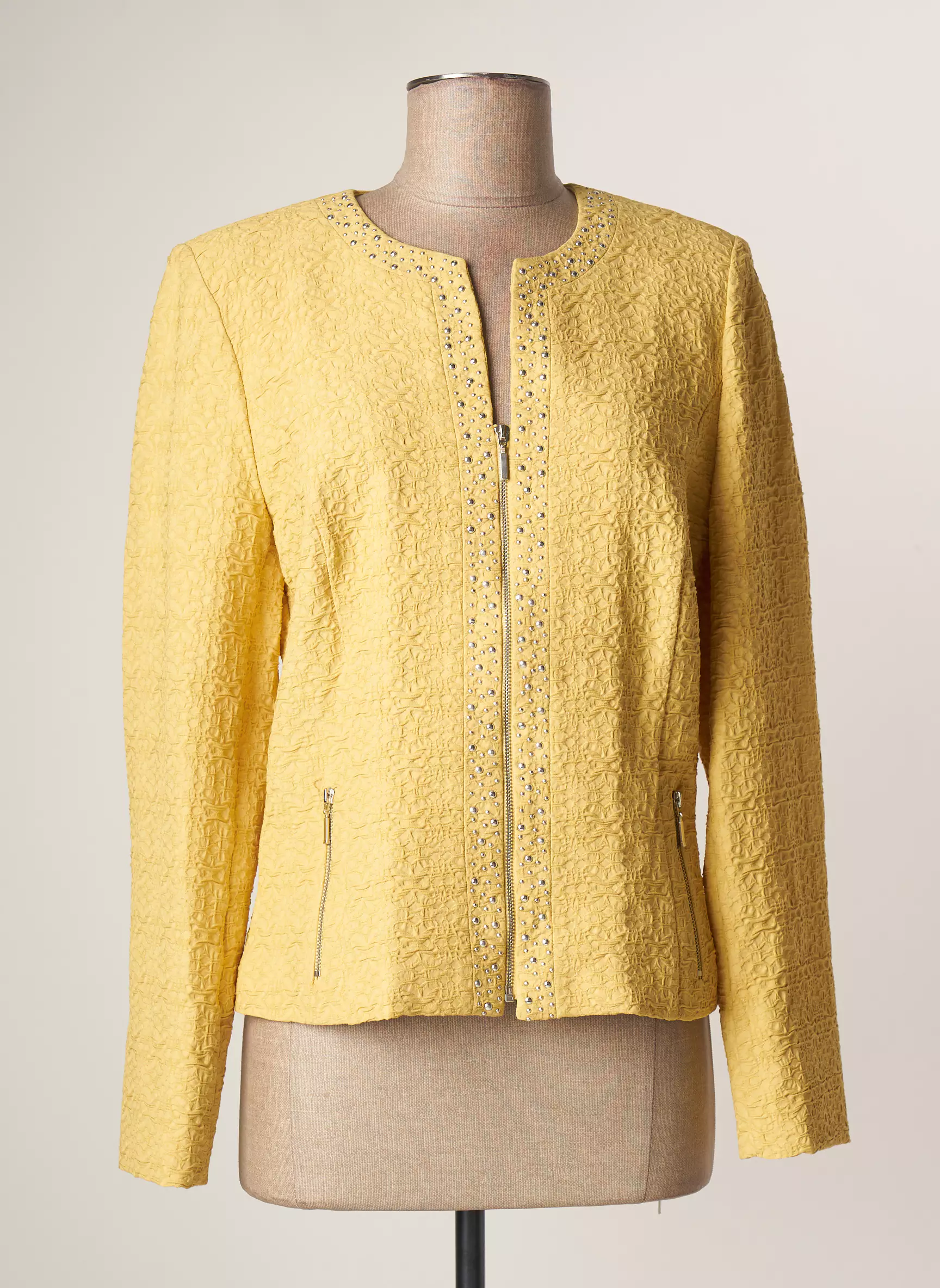 Christine Laure Vestecasual Femme couleur jaune