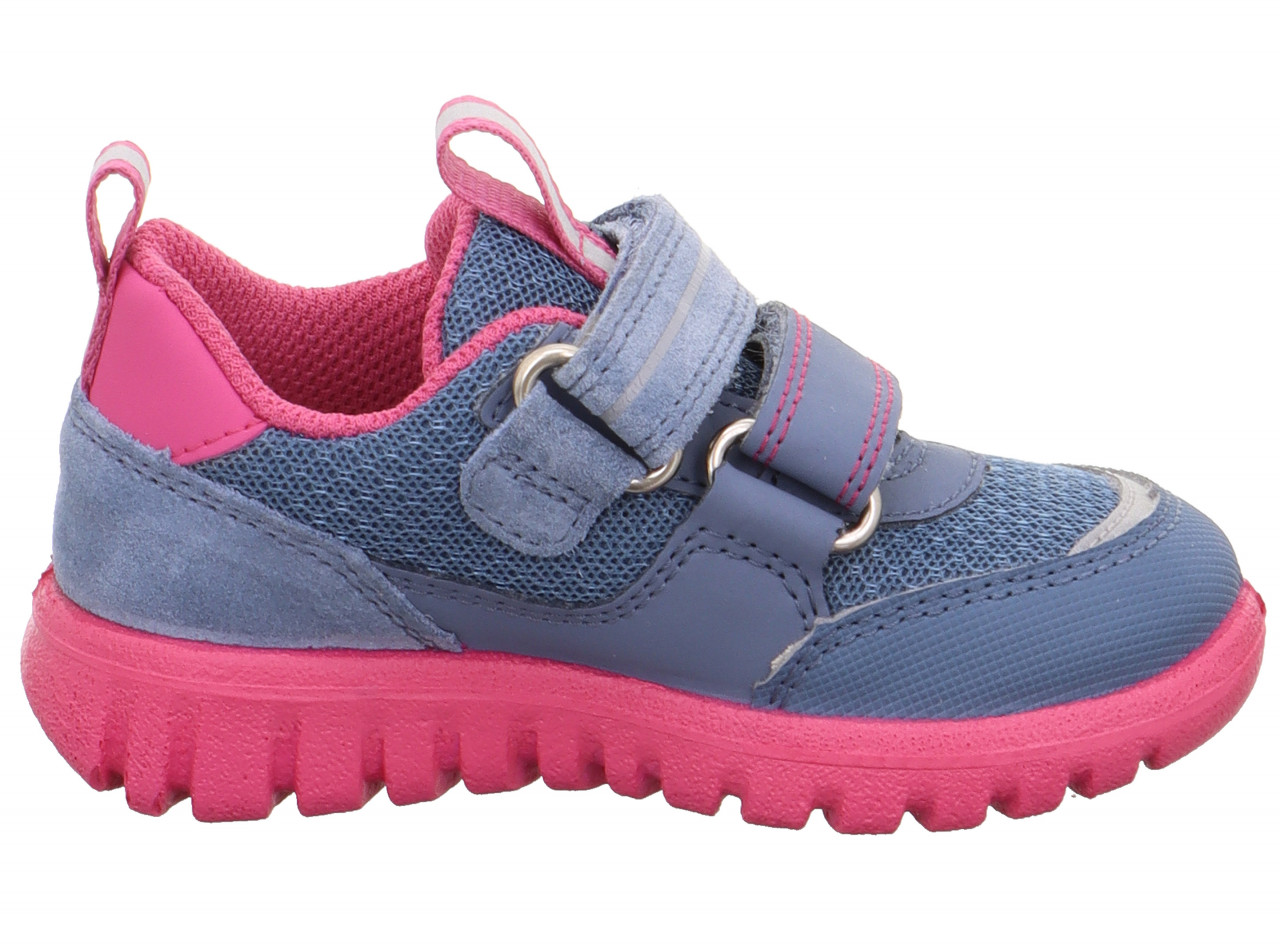 SPORT7 MINI - Blau/PinkSneaker low mit Klettverschluss