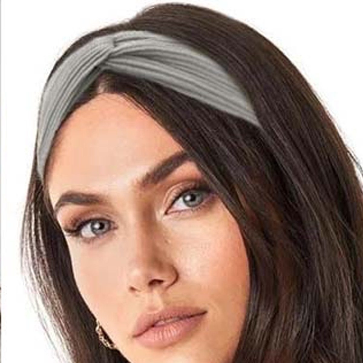 Jormftte Haarband Damen Stirnbänder Elastisch Kopfband Vintage Bandana für Yoga Workout